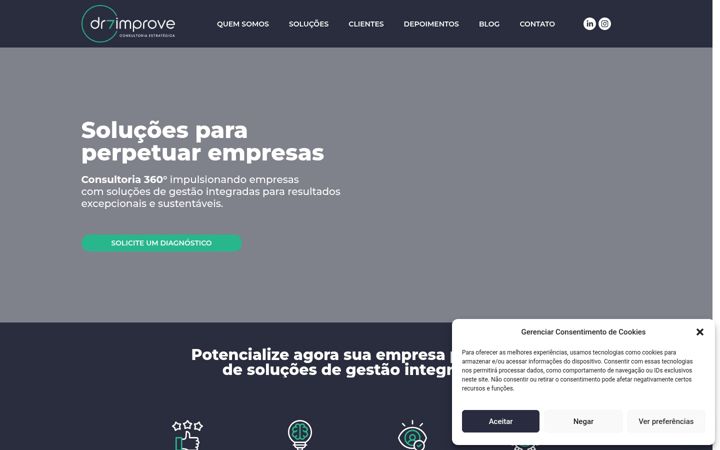 Screenshot of dr7consultores.com