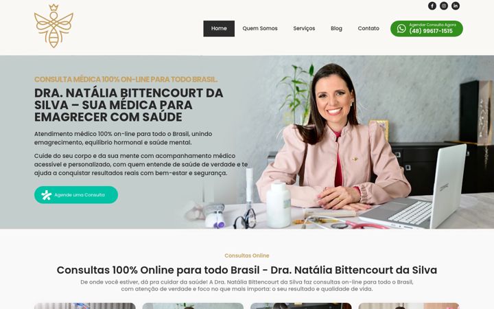 Screenshot van dra-nati-bittencourt.com.br