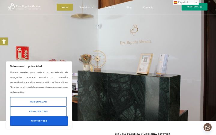 Screenshot of draabrante.com