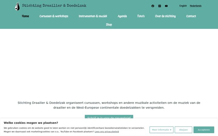 Screenshot του draailier-doedelzak.nl