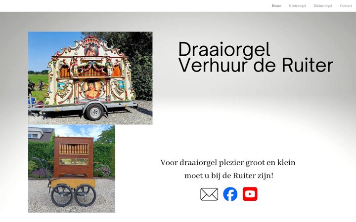 Screenshot του draaiorgelderuiter.nl
