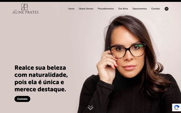 Screenshot van draalineprates.com.br