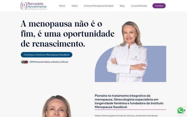 Screenshot van drabernadetenonnenmacher.com.br