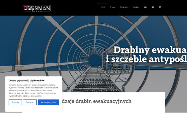 Screenshot ta' drabiny-szczeble.pl