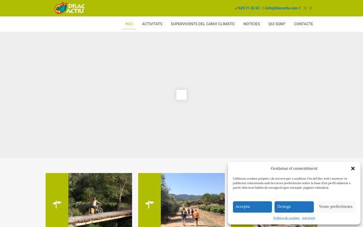 Screenshot of dracactiu.com