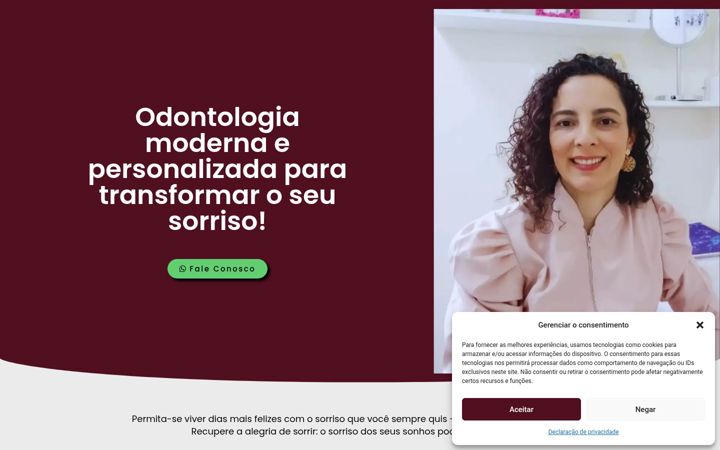 Screenshot van dracarolinemontemor.com.br