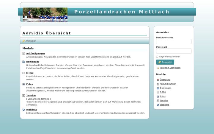 Screenshot of drachen-saar.de
