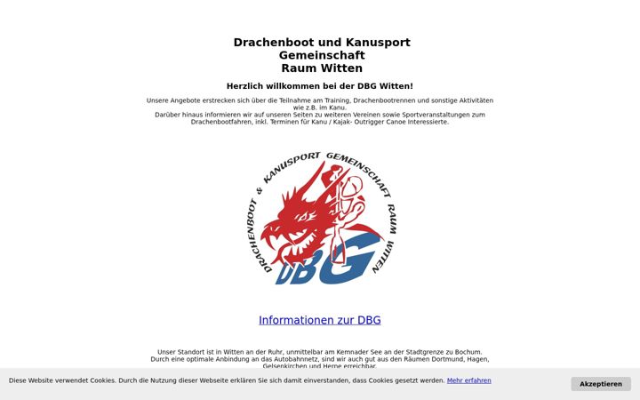 Screenshot of drachenboot-fighters.de