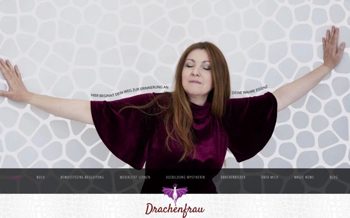 Screenshot of drachenfrau.de