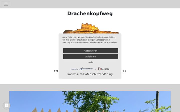 Screenshot of drachenkopfweg.com