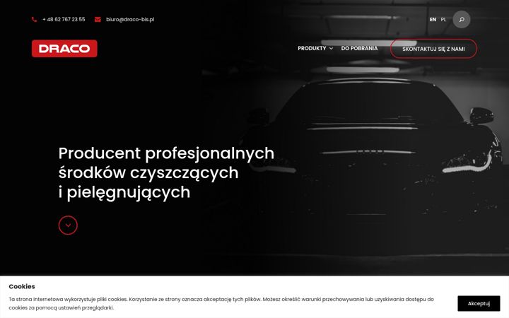 Screenshot ta' draco-autochemia.pl
