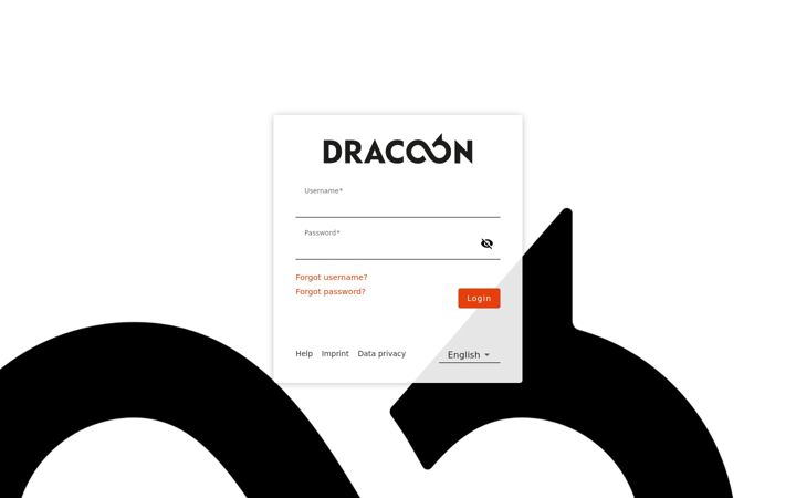 Screenshot of dracoon.team