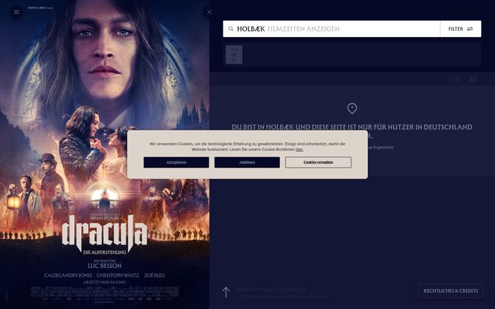 Screenshot of dracula-kinofilm.de