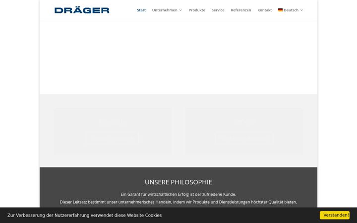 Zrzut ekranu draeger-a.at
