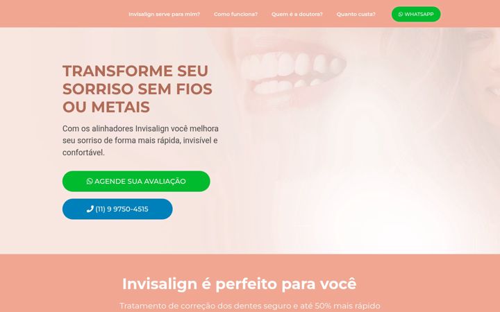Skärmbild av draelizabethgirotto.com.br