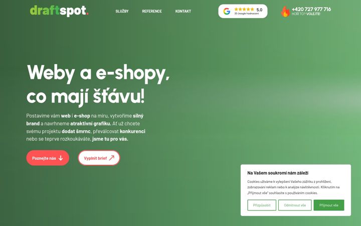 Screenshot of draftspot.net