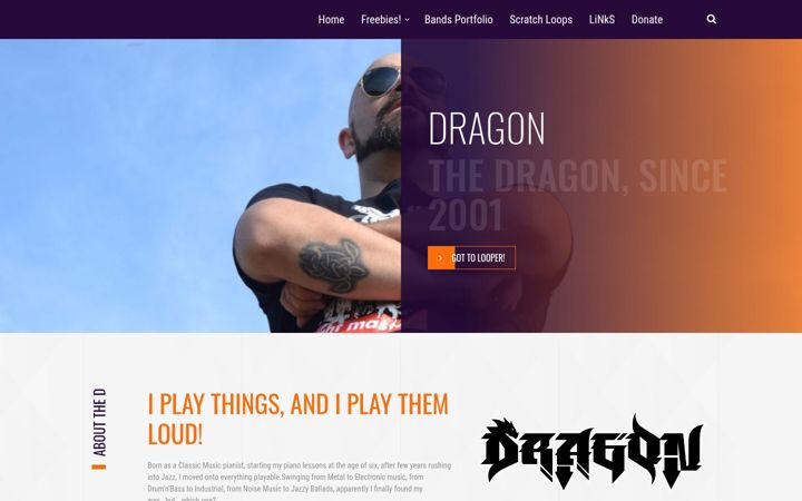 Screenshot of drag0n.it