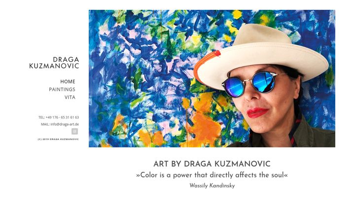 Screenshot of draga-art.de
