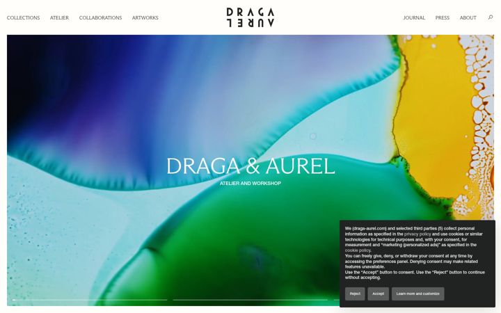 Screenshot of draga-aurel.com