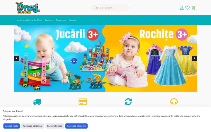 Screenshot of dragdejucarii.ro