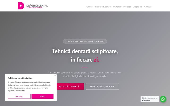 Screenshot of draghicidental.ro