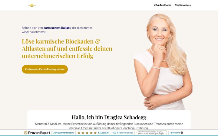 Screenshot of dragicaschadegg.de