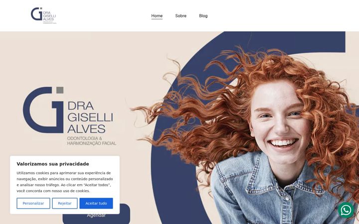 Ekrānuzņēmums no dragisellialves.com.br