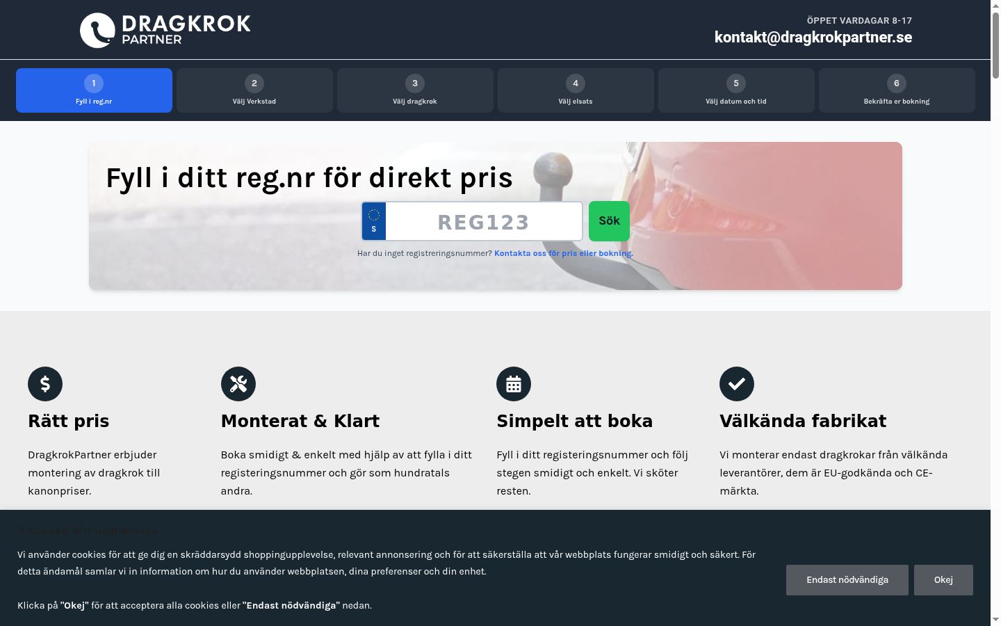 Screenshot tal-banner tal-kunsens muri qabel kwalunkwe interazzjoni
