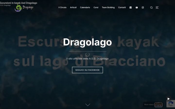 Screenshot of dragolago.it