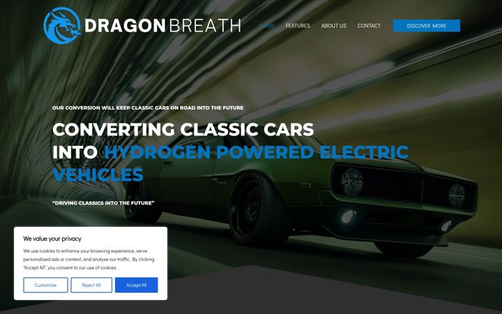 Screenshot di dragon-breath.co.uk
