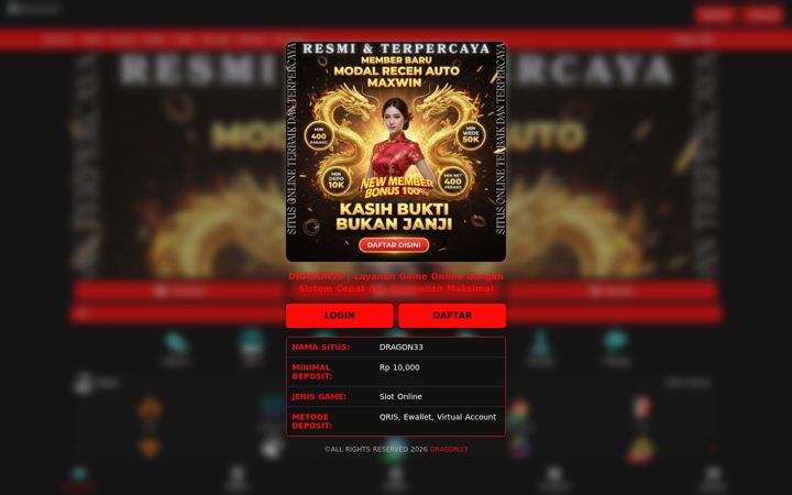 Screenshot of dragon33.net