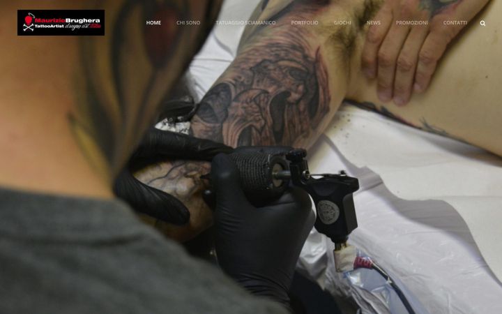 Skærmbillede af dragonartattoo.com