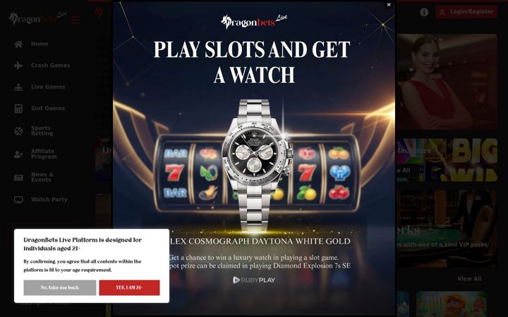 Screenshot of dragonbets.asia