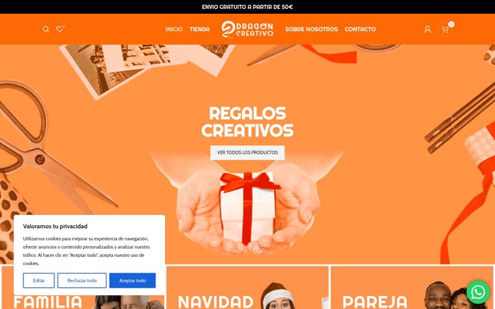 Screenshot of dragoncreativo.com