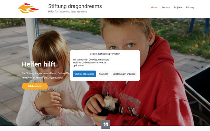 Snimka zaslona za dragondreams.de