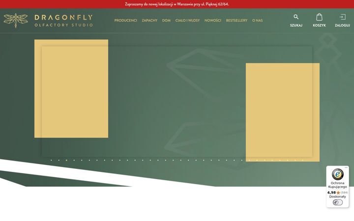 Screenshot ta' dragonfly-store.pl