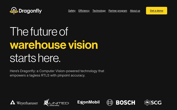 Screenshot of dragonflycv.com