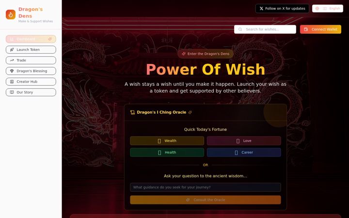 Screenshot of dragonsdens.com