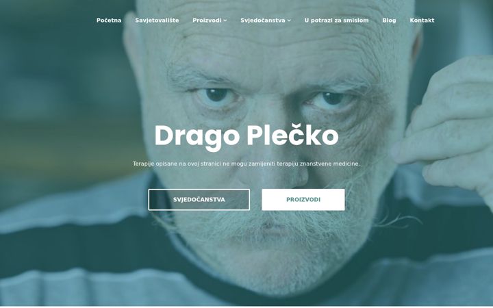 Screenshot of dragoplecko.com