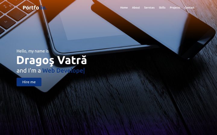 Screenshot of dragosvatra.ro