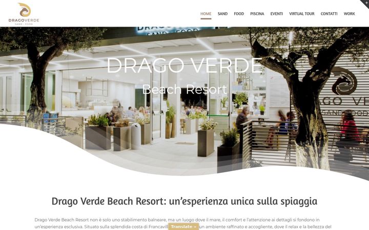 Screenshot of dragoverdebeach.it