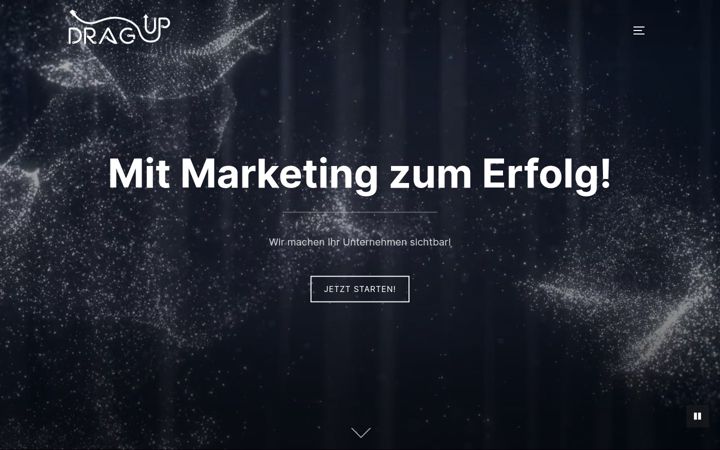 Screenshot stránky dragup.de