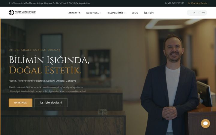 Screenshot of drahmetgurhandulgar.com