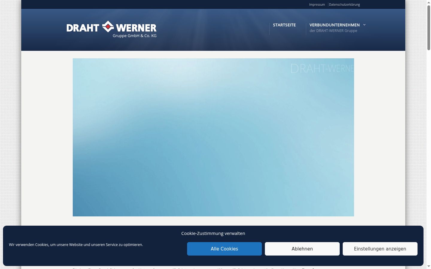 Screenshot van de toestemmingsbanner zoals getoond vóór enige interactie