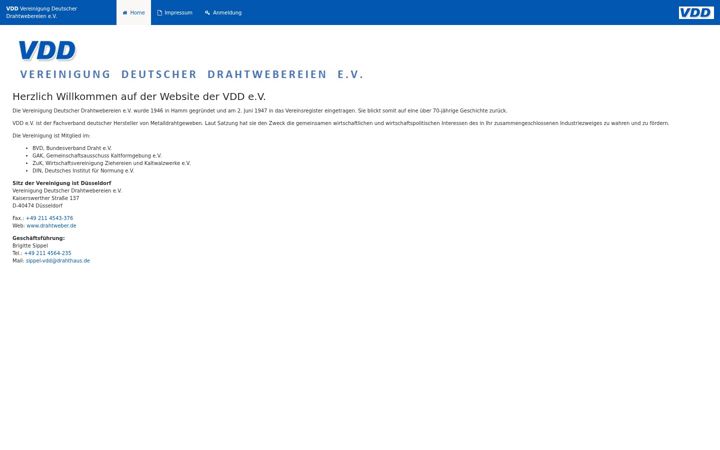 Screenshot of drahtweber.de