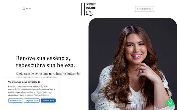 Ekrānuzņēmums no draingridlins.com.br