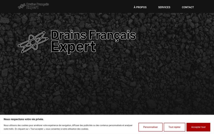 Captura de pantalla de drainsfrancaisexpert.ca