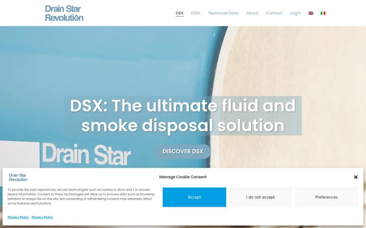 Screenshot of drainstar.it