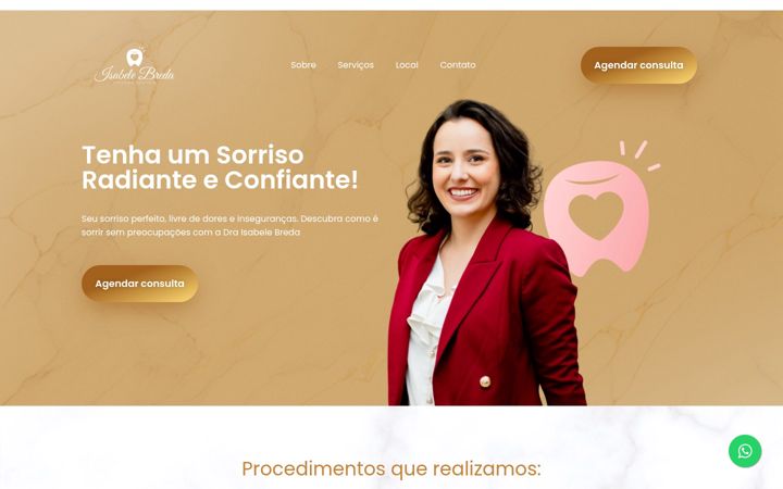 Ekrānuzņēmums no draisabelebreda.com.br