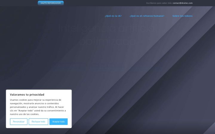 Screenshot of draitec.com